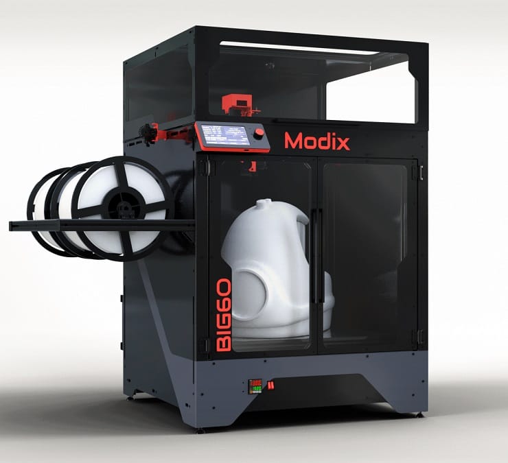 Modix BIG-60 V4 – profesionalni 3D printer velikog formata Prikaz Modix BIG-60 V4 3D printera za velike i precizne ispise