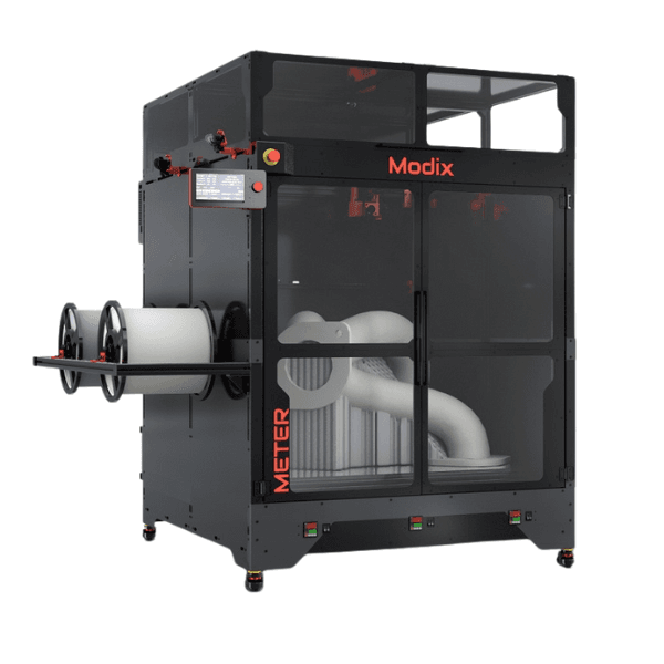 Modix METER industrijski 3D printer – veliki volumen ispisa Modix METER 3D printer s dvostrukim nosačem filamenta i zatvorenom komorom