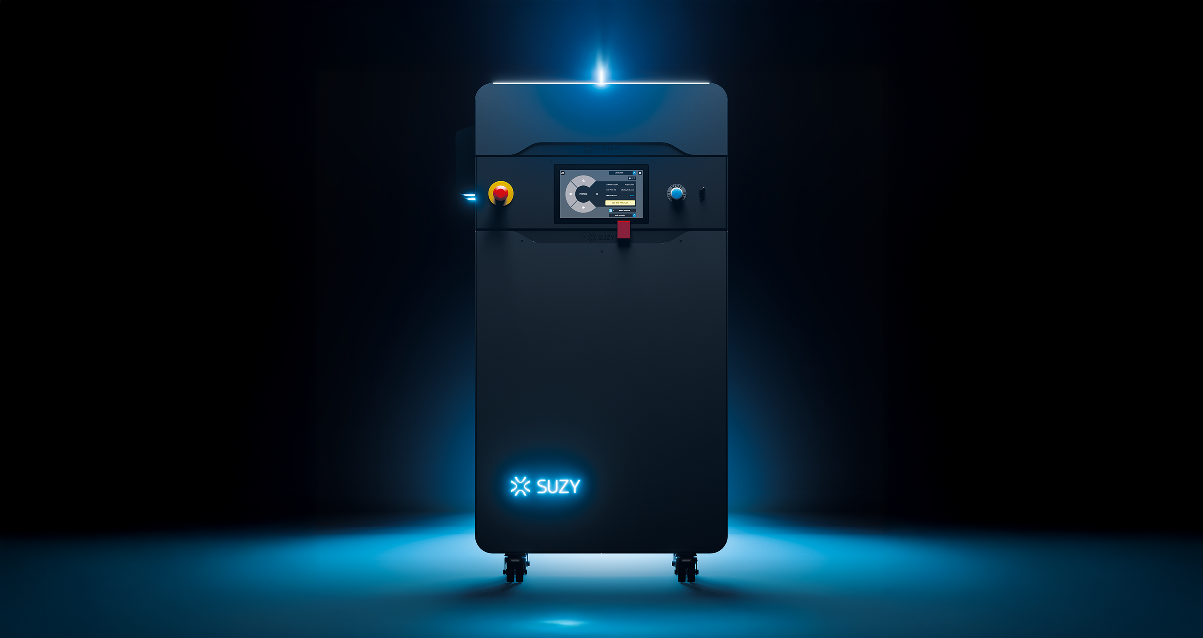 Tri Sinterit 3D printera – Lisa 1, Lisa X i Lisa Pro prikazani zajedno